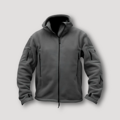 Tactical Zip Up Winter Fleece Jacket Mens