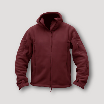 Tactical Zip Up Winter Fleece Jacket Mens