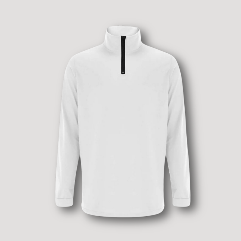 Slim Fitted Turtleneck Sweater Quarter Zip Mens