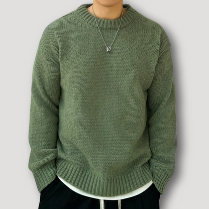 Casual Pullover Australia Wool Sweater Men