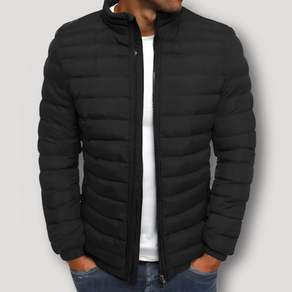 Lightweight Zip Up Men Puffer Jacket Sale