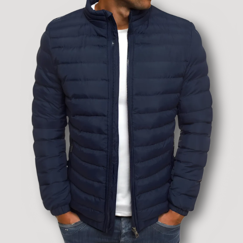 Lightweight Zip Up Men Puffer Jacket Sale