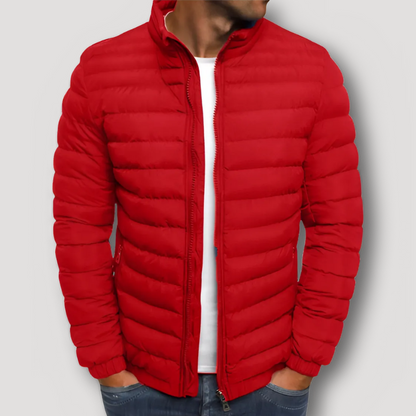 Lightweight Zip Up Men Puffer Jacket Sale