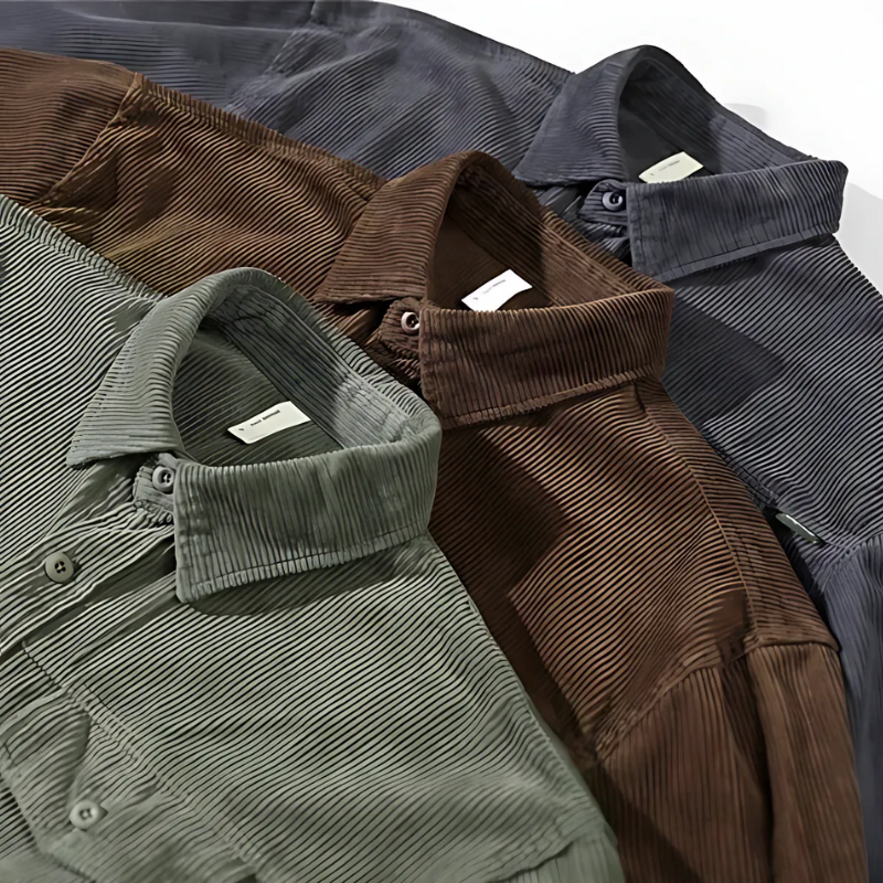 Vintage Button-Down Corduroy Jacket Mens