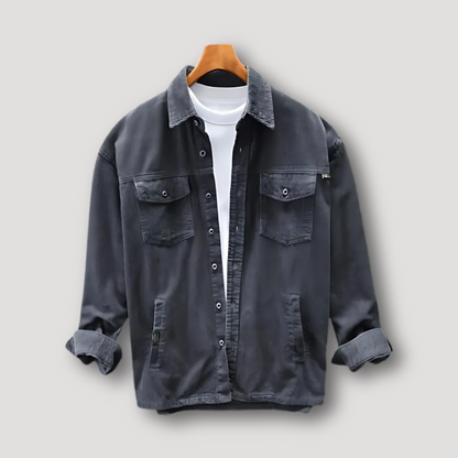 Vintage Button-Down Corduroy Jacket Mens