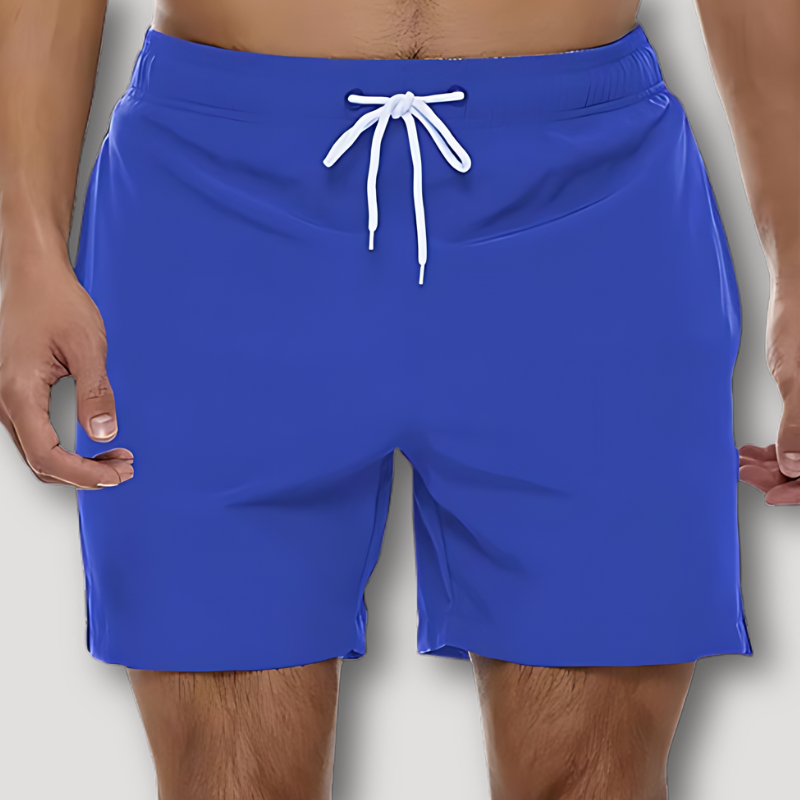 Summer Drawstring Relaxed Fit Gym Sports Running Shorts Men