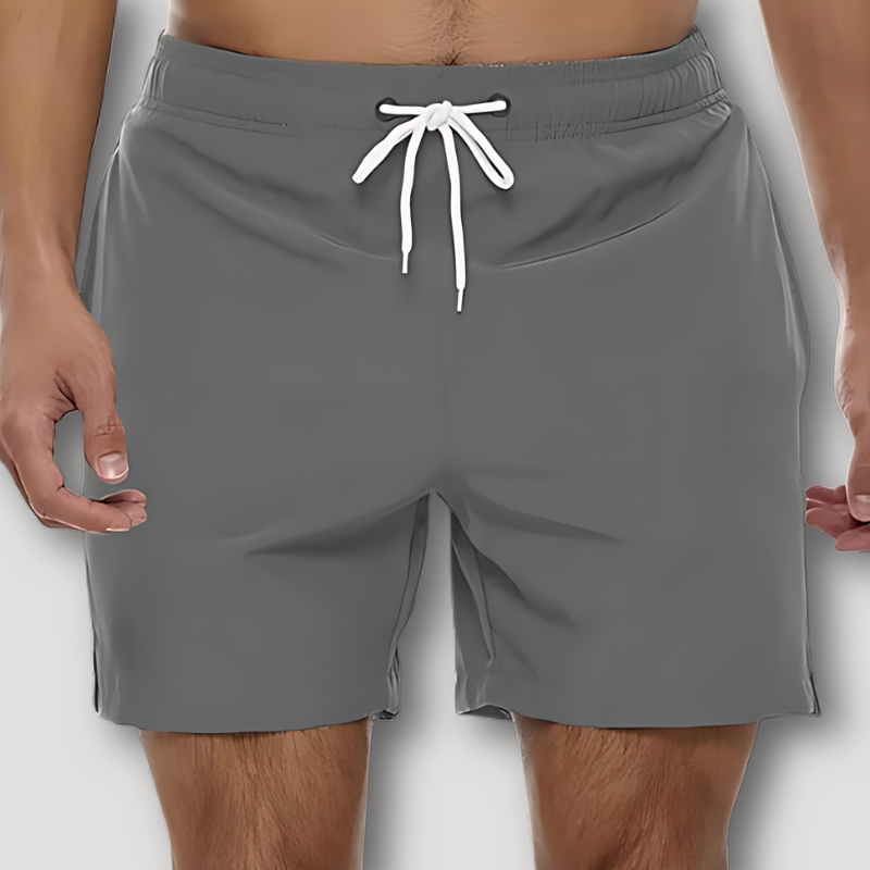 Summer Drawstring Relaxed Fit Gym Sports Running Shorts Men