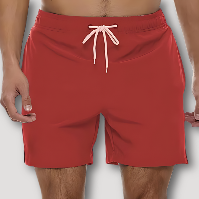 Summer Drawstring Relaxed Fit Gym Sports Running Shorts Men