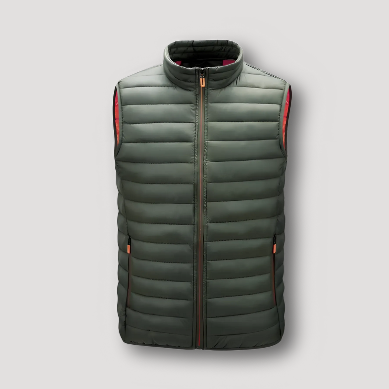 Quilted Windproof Bodywarmer Vest Puffer Jacket