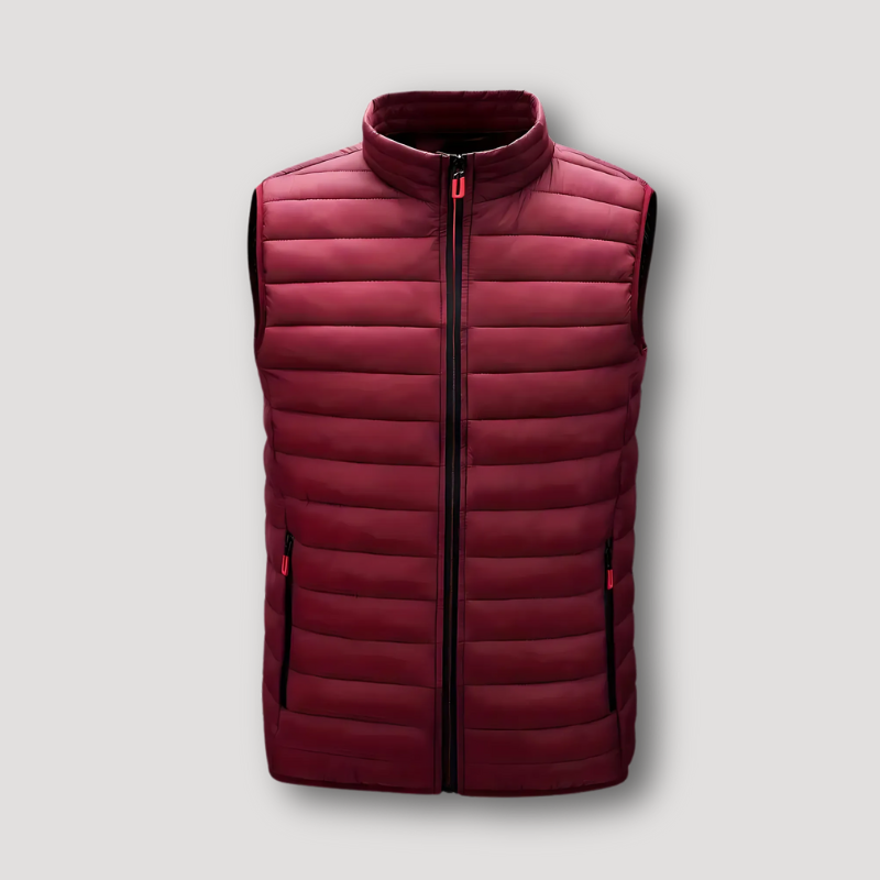 Quilted Windproof Bodywarmer Vest Puffer Jacket