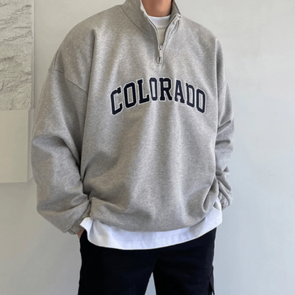 Colorado Half Zip Up Sweatshirt for Men