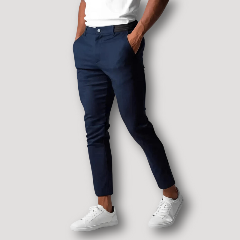 Casual Stretch Slim Fit Chino Pants for Men