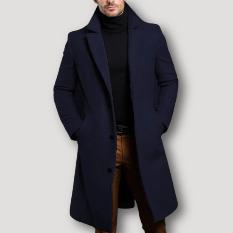 High Quality Outerwear Mens Wool Overcoat