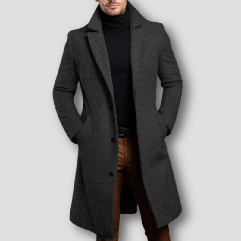 High Quality Outerwear Mens Wool Overcoat