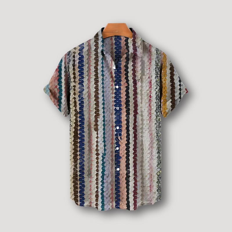 Trendy Colors and Patterns Mens Shirt on Sale