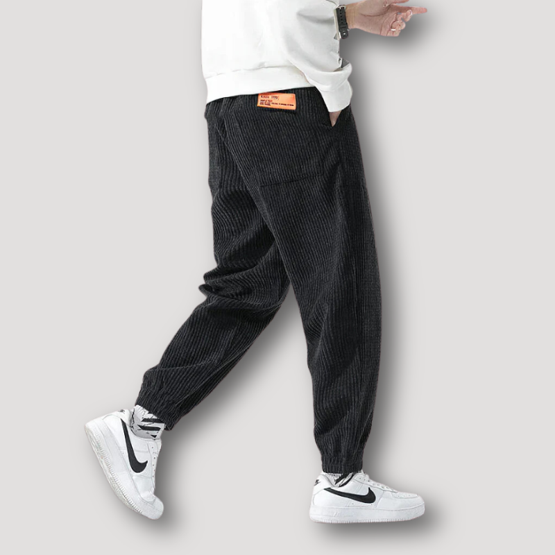 Wide Baggy Joggers Corduroy Pants Guys