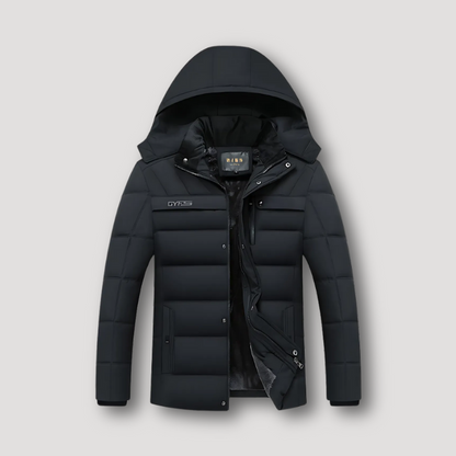 Warm Padded Hooded Puffer Jackets for Men