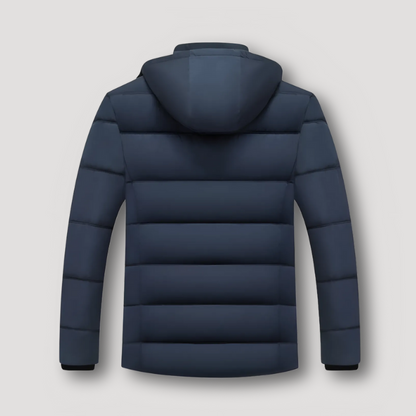 Warm Padded Hooded Puffer Jackets for Men