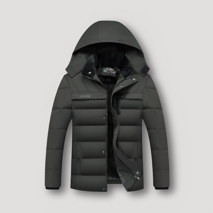 Warm Padded Hooded Puffer Jackets for Men