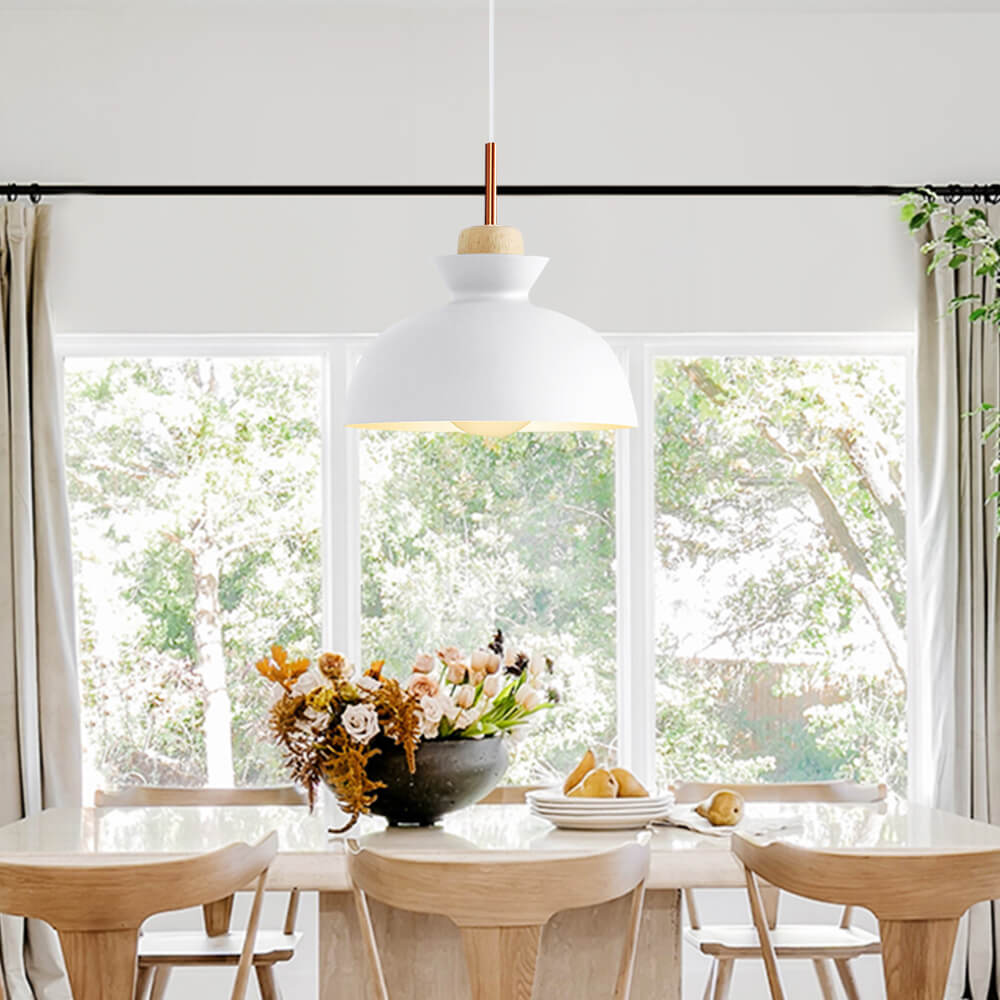 Modern Dome Pendant Light - Minimalist - Clean Elegance
