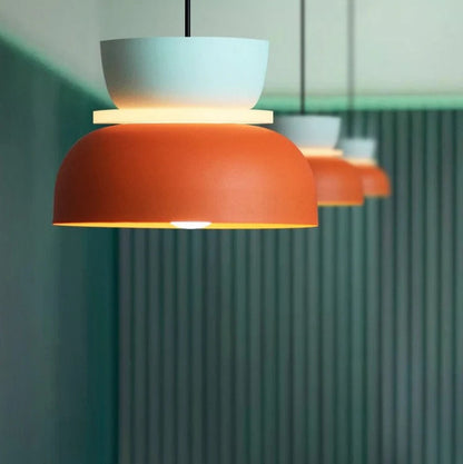 Modern Industrial Pendant Light - Multiple Design Shades - Easy Set Up