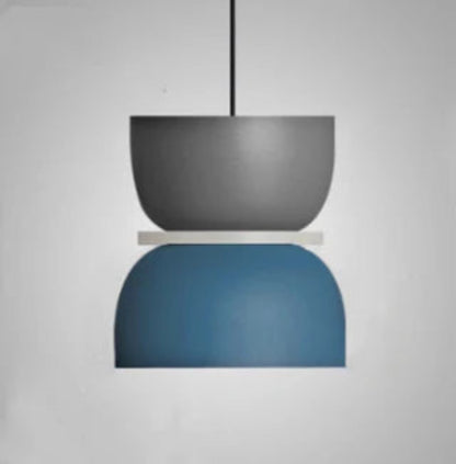 Modern Industrial Pendant Light - Multiple Design Shades - Easy Set Up
