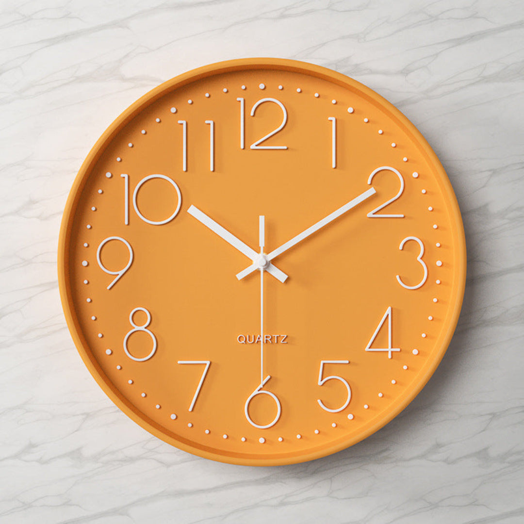 Modern Oversized Wall Clock - Silent - Quartz Movement - Large Decor Clock