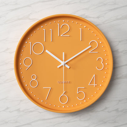 Modern Oversized Wall Clock - Silent - Quartz Movement - Large Decor Clock