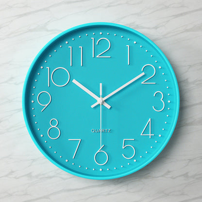 Modern Oversized Wall Clock - Silent - Quartz Movement - Large Decor Clock