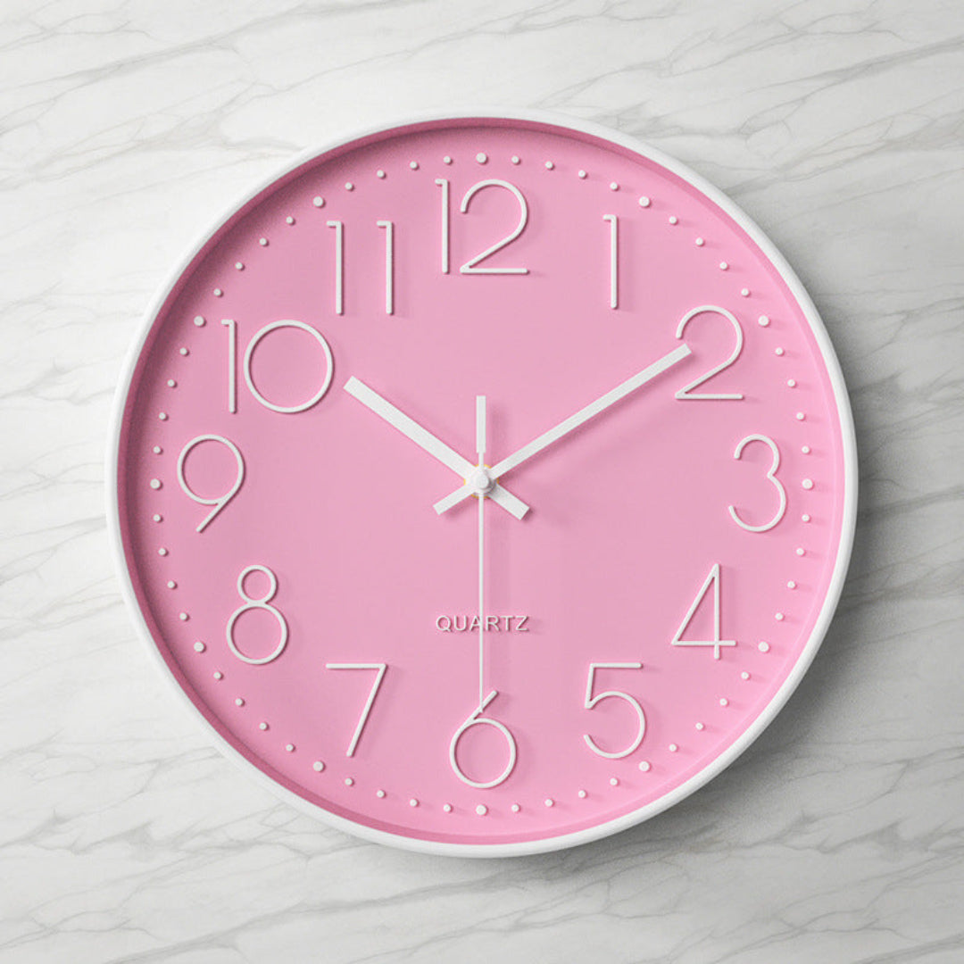 Modern Oversized Wall Clock - Silent - Quartz Movement - Large Decor Clock
