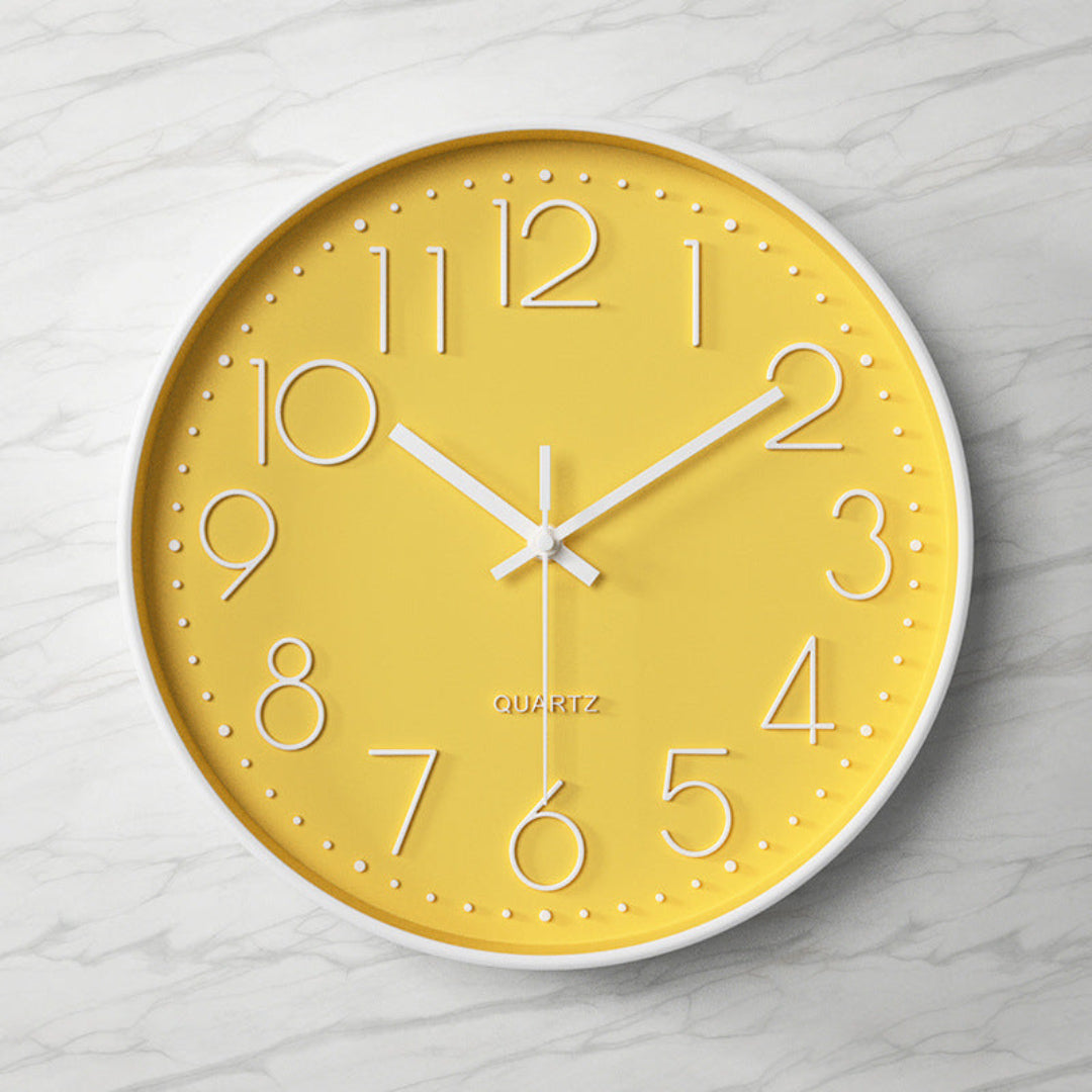 Modern Oversized Wall Clock - Silent - Quartz Movement - Large Decor Clock