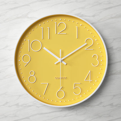 Modern Oversized Wall Clock - Silent - Quartz Movement - Large Decor Clock