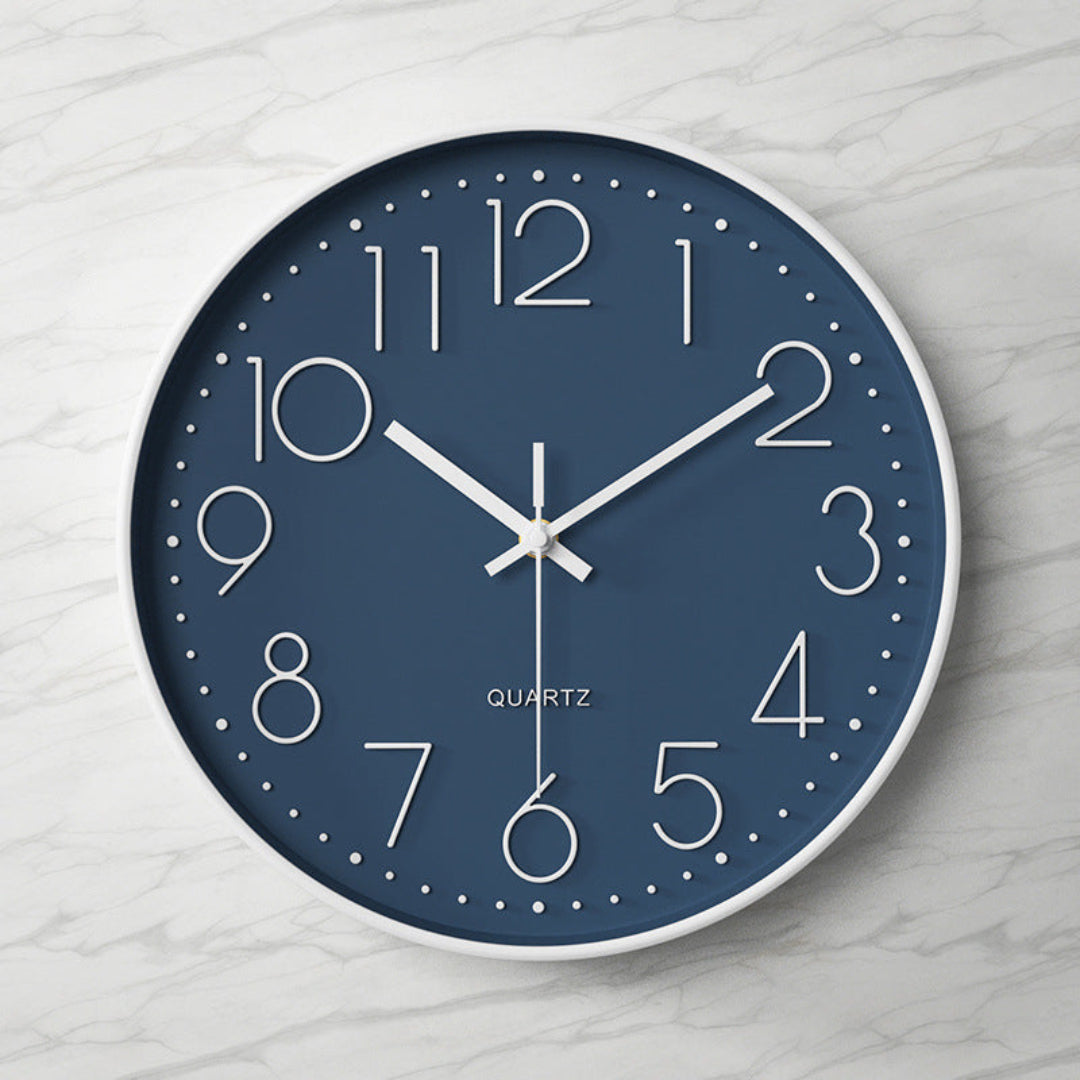 Modern Oversized Wall Clock - Silent - Quartz Movement - Large Decor Clock