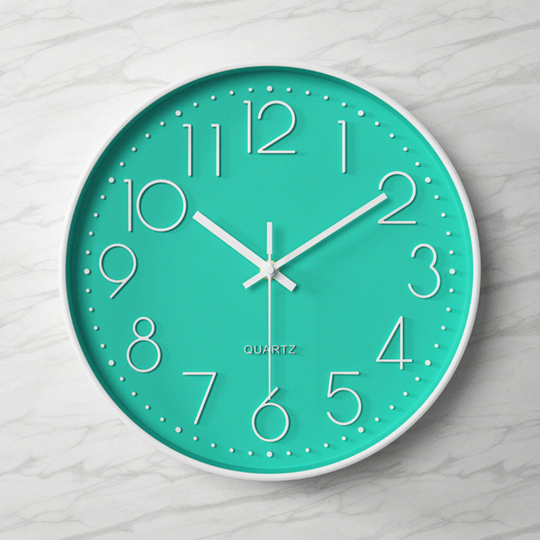 Modern Oversized Wall Clock - Silent - Quartz Movement - Large Decor Clock