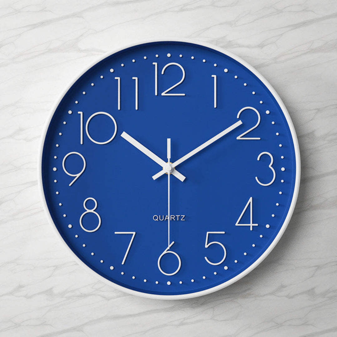 Modern Oversized Wall Clock - Silent - Quartz Movement - Large Decor Clock