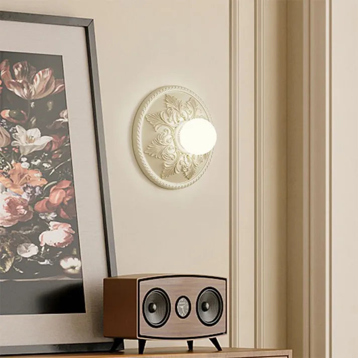 Modern Resin Wall Light - Milky Coffee - Exquisite Lighting