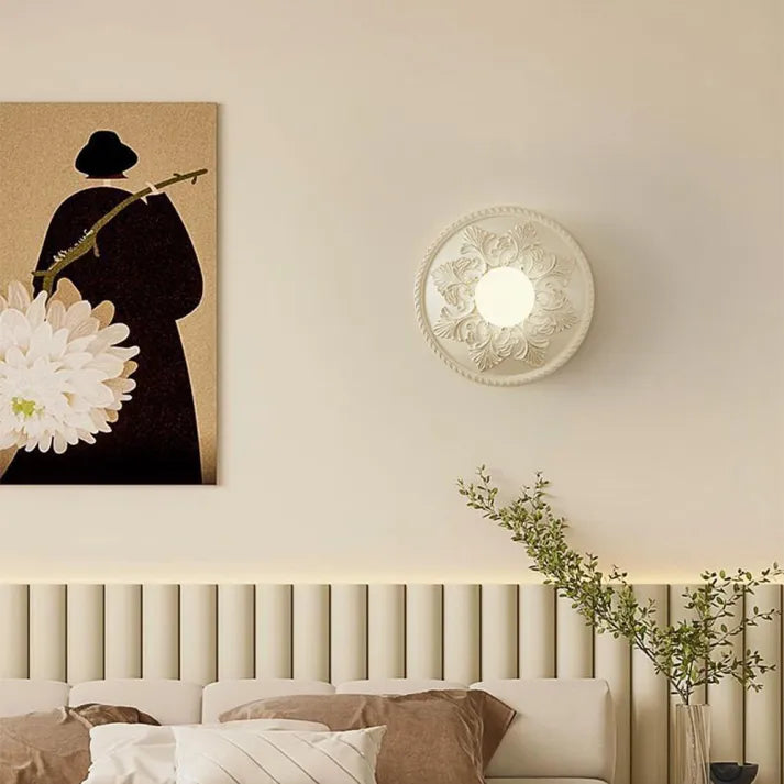 Modern Resin Wall Light - Milky Coffee - Exquisite Lighting