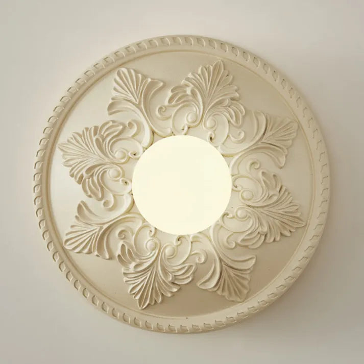 Modern Resin Wall Light - Milky Coffee - Exquisite Lighting