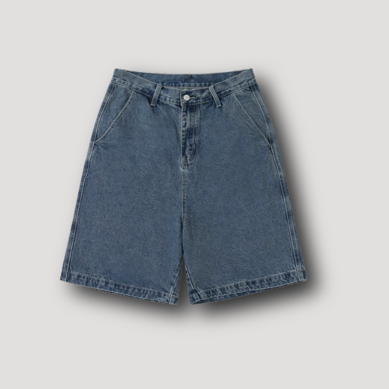 Baggy Denim Shorts Summer Streetwear