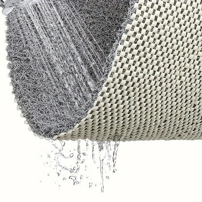 Non Slip Safe Shower Mat - Antibacterial - Waterproof - Quick Dry - Drain Holes Feature