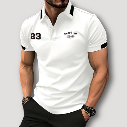 23 Brooklyn White Polo Shirts