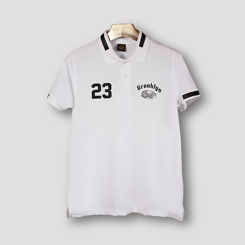 23 Brooklyn White Polo Shirts