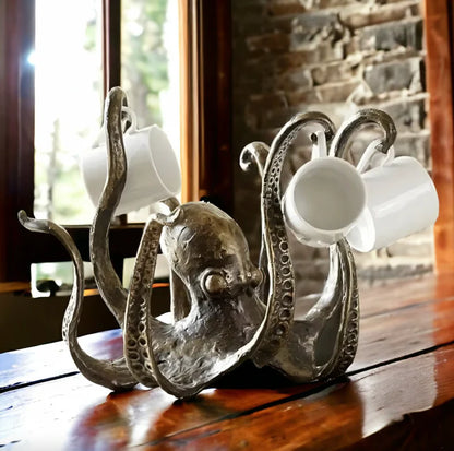 Octopus Style Mug Holder - Vintage Style - Circular Design