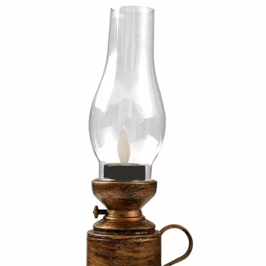 Oil Retro Led Lamp - Polypropylene Material  - Wireless