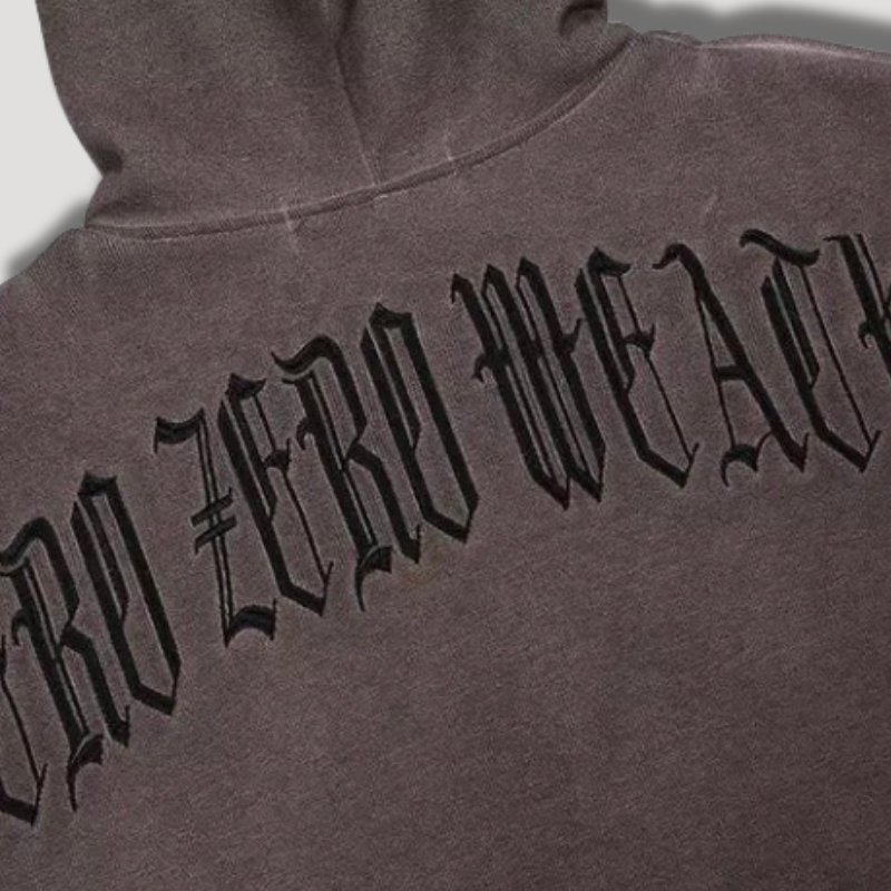 Gothic Archangels Zip Up Hoodie