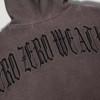 Gothic Archangels Zip Up Hoodie