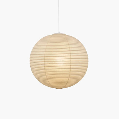 Paper Rice Style Pendant Lamp - Modern Display - Vintage Light