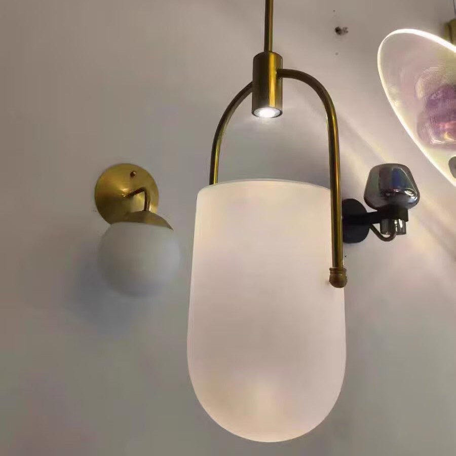 Pendant Glass Light - Spot - Led Bulb - Easy Installation