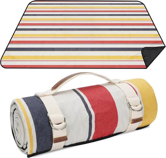 Picnic Blanket Waterproof - Portable - Carry Strap