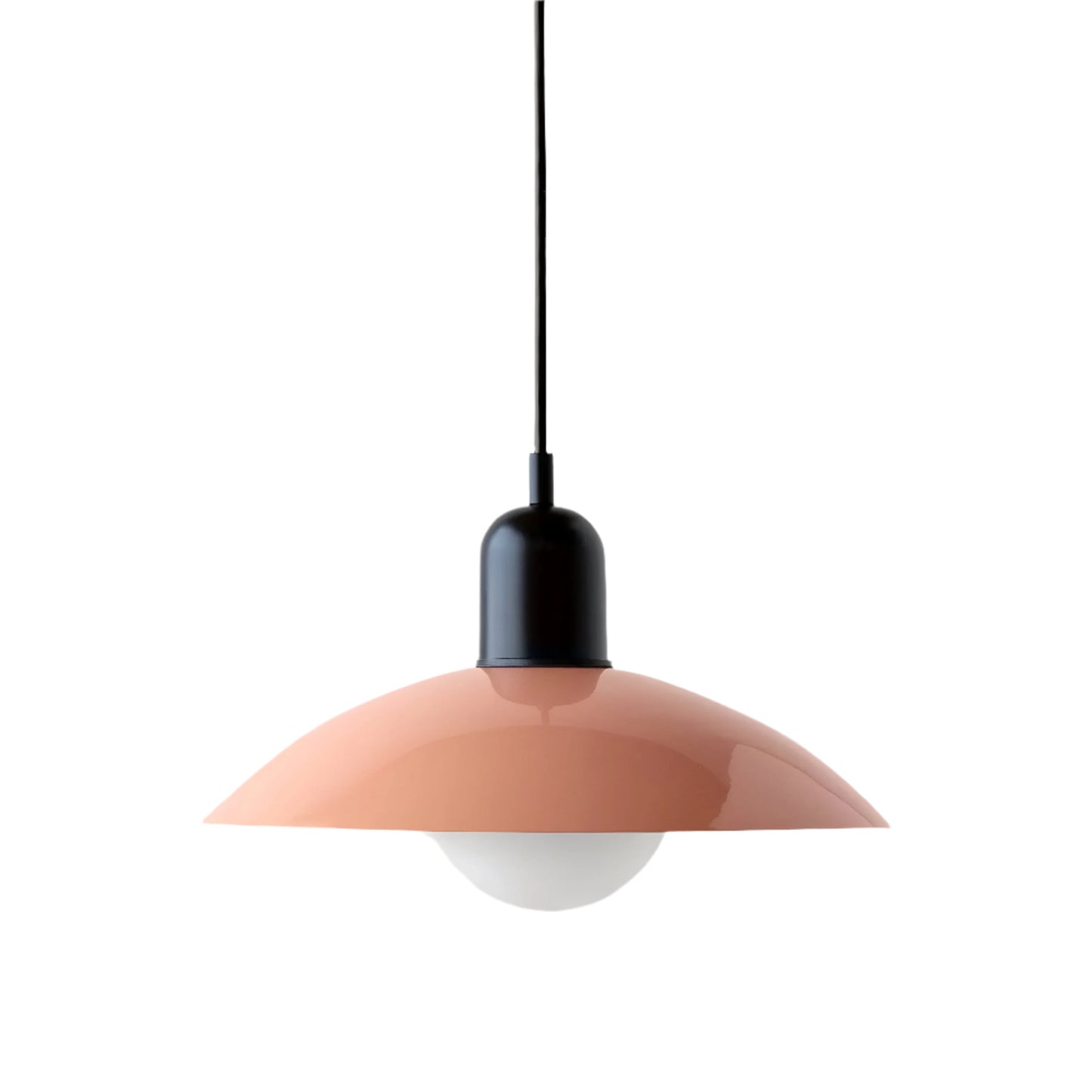 Nordic Modern Macaron Bauhaus Pendant Lamp – Minimalist Iron LED Hanging Light